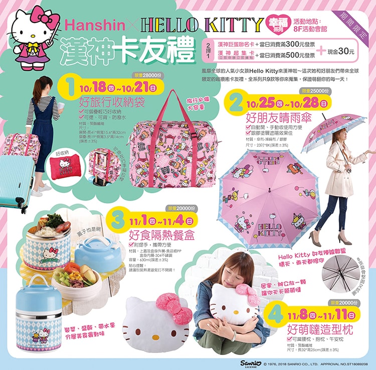 台南生活百貨,Hello Kitty,回饋活動