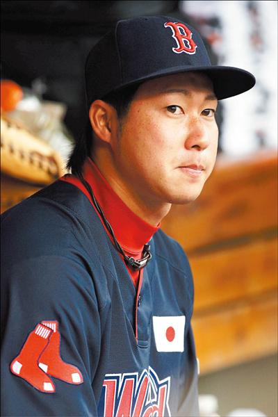 日本業餘強投田澤純一今年入選未來之星世界隊,因下雨延賽過久而未登板。(法新社) 日本業餘強投田澤純一今年入選未來之星世界隊,因下雨延賽過久而未登板。(法新社)