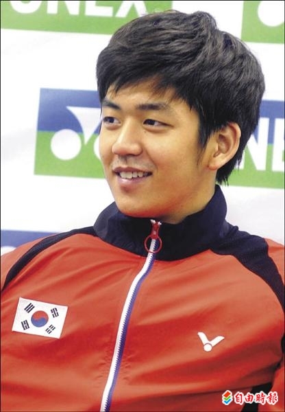 韓國選手李龍大。(記者王藝菘攝) 韓國選手李龍大。(記者王藝菘攝)