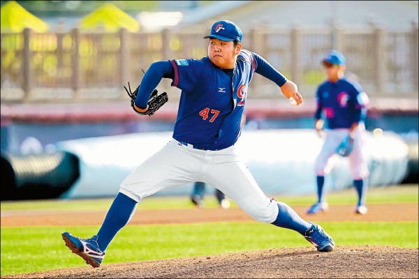 U18台灣隊左投王志庭已和皇家簽。(棒協提供) U18台灣隊左投王志庭已和皇家簽。(棒協提供)