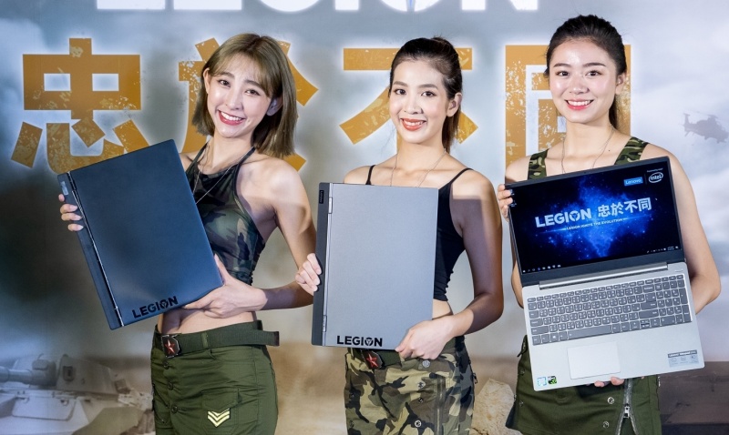 Lenovo 在台推出旗下Legion電競品牌系列新品，包括有兩款主打輕薄的筆電新品、與四款電競桌機新品。(圖Lenovo提供）