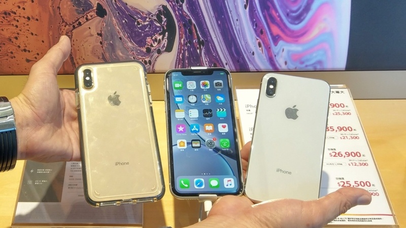 iPhone XR 登台開賣（圖片來源／記者劉惠琴攝）