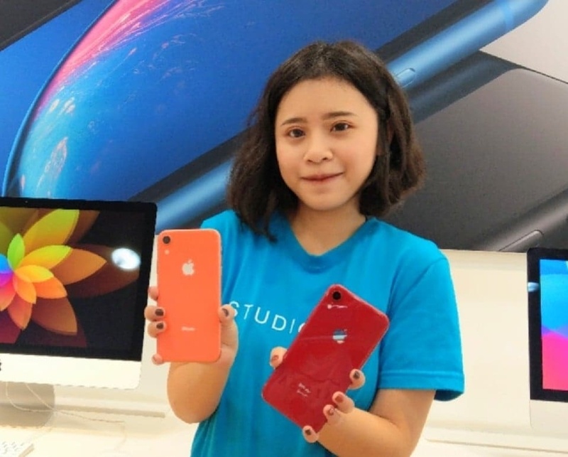 iPhone XR 登台開賣（圖片來源／記者劉惠琴攝）