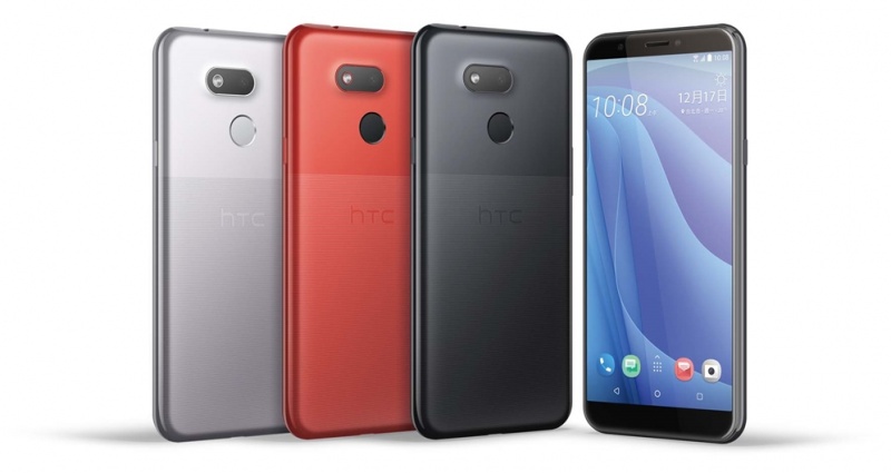 宏達電今年推出第一款新機為主打入門平價的 HTC Desire 12s，現已可預購，預計1月中旬上市。（圖片來源／HTC）
