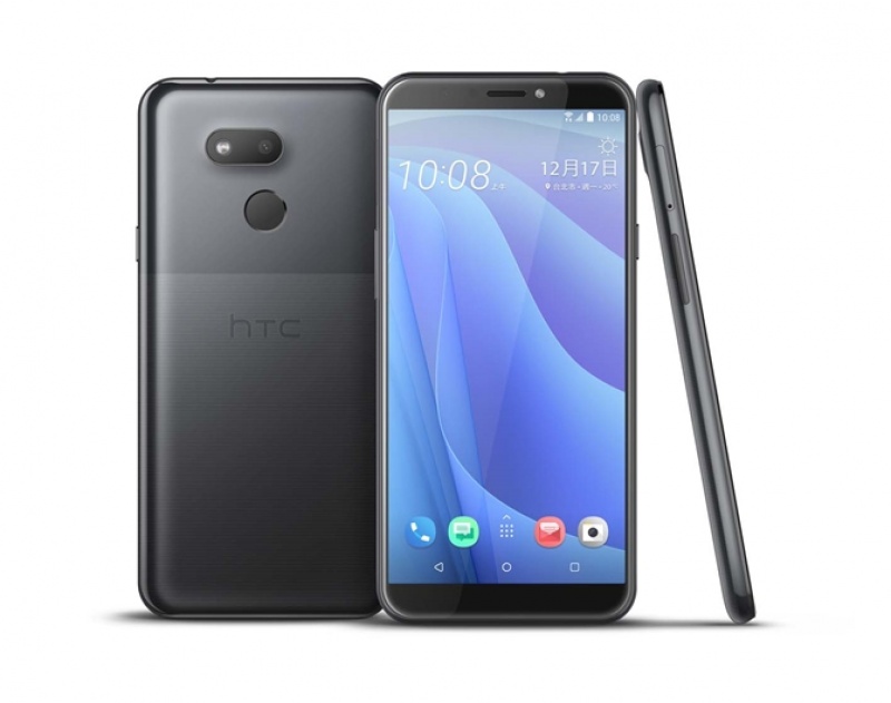 宏達電今年推出第一款新機為主打入門平價的 HTC Desire 12s，現已可預購，預計1月中旬上市。（圖片來源／HTC）