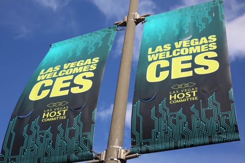每年一月在拉斯維加斯舉辦的CES美國消費性電子大展，是未來一年科技趨勢的預告。（圖／記者黃敬淳攝）