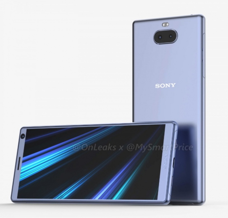 爆料達人Onleaks 釋出SONY Xperia XA3 渲染設計圖。(圖／翻攝自Mysmartprice）