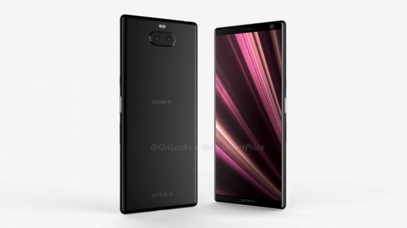 爆料達人Onleaks 釋出SONY Xperia XA3  Ultra渲染設計圖，傳將採用6.5吋螢幕、主相機配置雙鏡頭。(圖／翻攝自Mysmartprice）