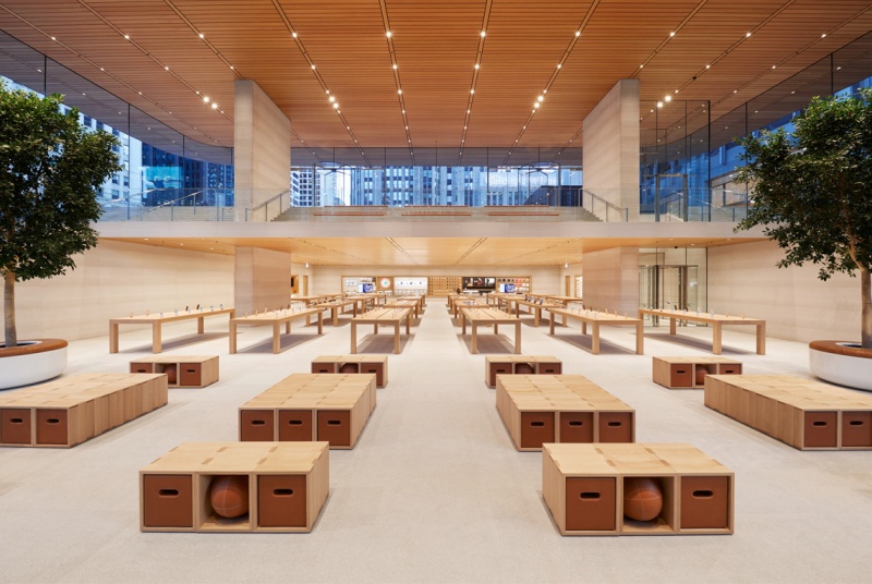 蘋果 Apple Michigan Avenue 旗艦直營店已於2017年10月正式啟用。（圖片來源／蘋果官網）