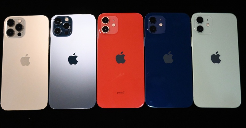 iPhone 12 全 9 種顏色直擊