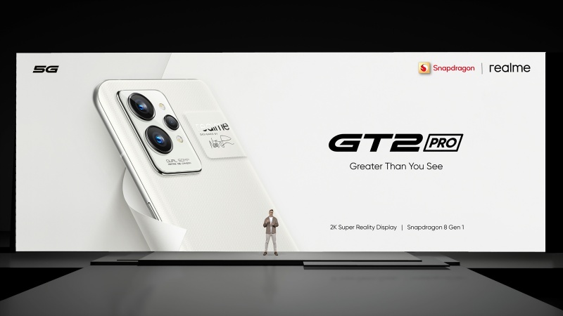 realme GT 2 Pro旗艦，預計3月上市。（圖／realme提供）