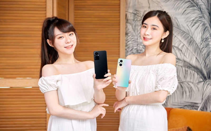 OPPO 中階機 Reno7 Z。（圖OPPO提供）