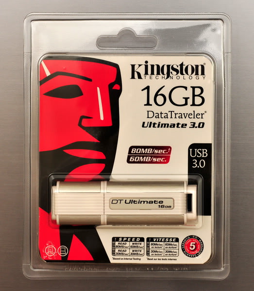 金士頓 USB 3.0 隨身碟 (DTU30/16GB) 測試