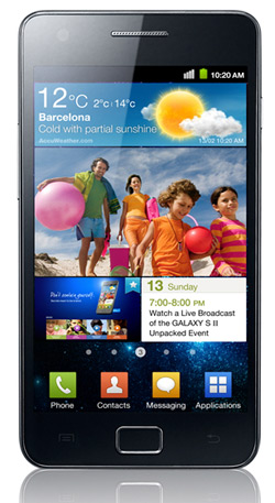 號稱全球最薄 三星發表雙核心處理器智慧型手機 - Samsung GALAXY S II - MWC 2011