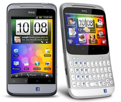 HTC 推出兩款社群網路功能手機 - MWC 2011