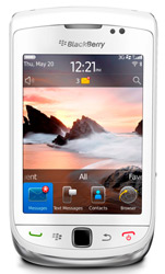 台灣大哥大首賣白色 BlackBerry Torch