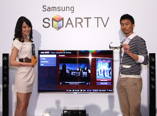 有 Apps 的電視!三星發表 Smart TV 除了 3D 更超越網路電視