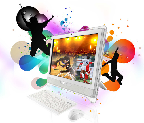 微星春電展  All-in-One PC 加一台不用錢 - 2011 台北春季電腦展