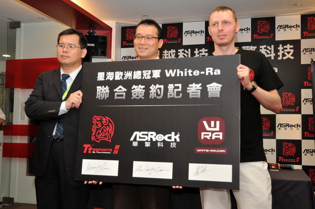 曜越、華擎聯手贊助星海歐冠 White-Ra