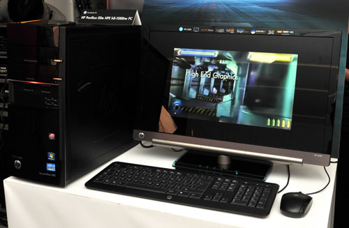 HP 發表業界首創 60 度人體工學傾角之 AIO 觸控式電腦