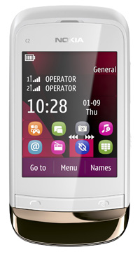 諾基亞發佈 3 款全新手機 - Nokia C2-02、C2-03 和 C2-06