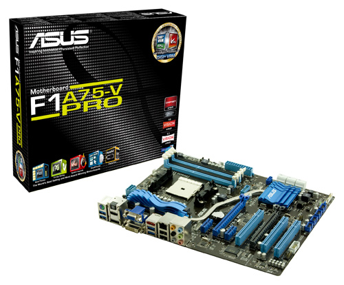 華碩發表 AMD F1A75 系列主機板
