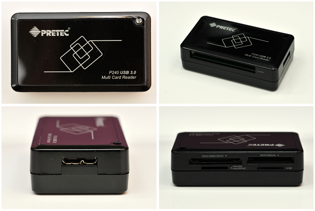 Pretec P240 USB 3.0高速讀卡機實測