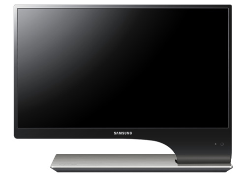 全球首創流線非對稱設計 LED Monitor 在台亮相 - Samsung 3D LED Monitor SA950