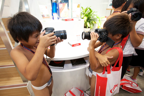Canon 與蘭嶼孩子相見歡  於企業總部共度歡樂時光