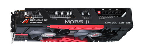 華碩 ROG 玩家共和國 MARS II 顯示卡限量登場