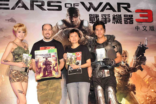 Xbox 360 Gears of War 3《戰爭機器 3》首席關卡設計師 Jim Brown 訪台