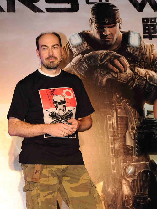 Xbox 360 Gears of War 3《戰爭機器 3》首席關卡設計師 Jim Brown 訪台
