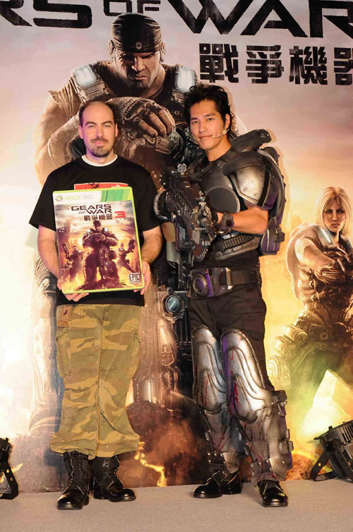 Xbox 360 Gears of War 3《戰爭機器 3》首席關卡設計師 Jim Brown 訪台