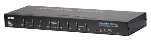 ATEN 發表支援雙介面螢幕 8 埠 USB DVI KVM 多電腦切換器
