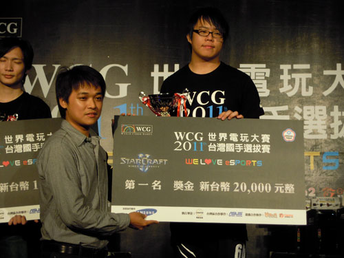 2011 WCG 世界電玩大賽 台灣代表團前往韓國爭世界總冠軍