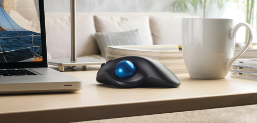 羅技發表無線軌跡球 Wireless Trackball M570