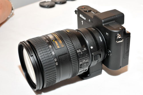 全球速度最快單眼相機  Nikon 1 強勢登場
