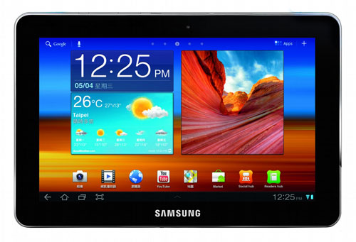 Samsung 發表 GALAXY Tab 8.9  平板旗艦全尺寸全數到位