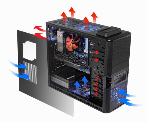 曜越發表 V3 BlacX Edition 電腦機殼