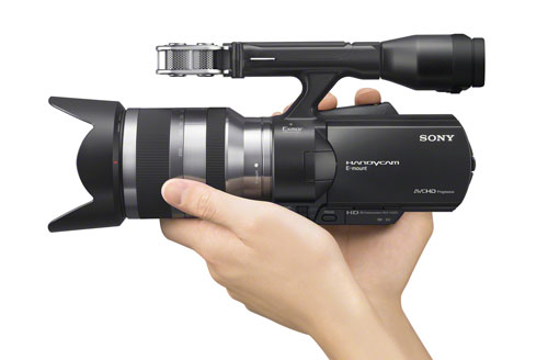 Sony 發表可交換鏡頭式 Full HD 數位攝影機 Handycam NEX-VG20H
