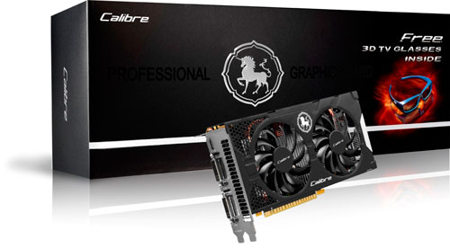 Calibre 獨角獸顯示卡全球限量 3DTV 眼鏡特惠組