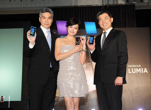 諾基亞在台發表 Nokia Lumia 800、Lumia 710