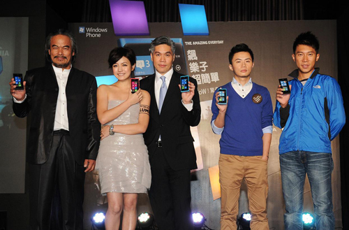 諾基亞在台發表 Nokia Lumia 800、Lumia 710