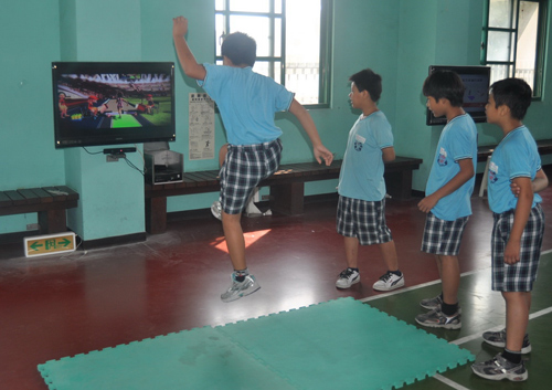 台灣微軟與台南海東國小打造 Kinect 體感教室