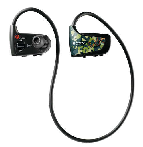 Sony 發表迷彩款 Walkman 防水數位隨身聽 W262