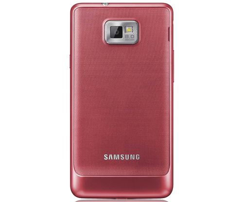 Samsung 發表 2012 跨年新機粉紅色 GALAXY S II