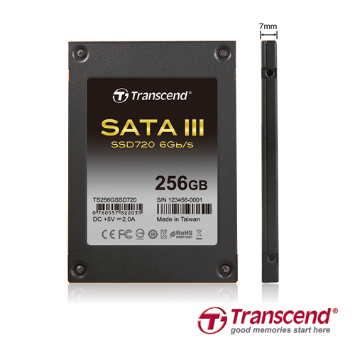 創見發表新一代 SATA III 6Gb/s SSD 720