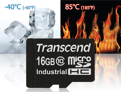創見工規 microSDHC 記憶卡 密集資料存取超穩定