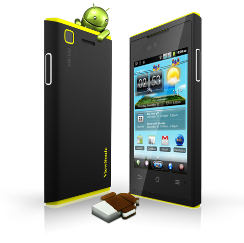 ViewSonic ICS 智慧型手機與平板電腦 2012 MWC 亮相