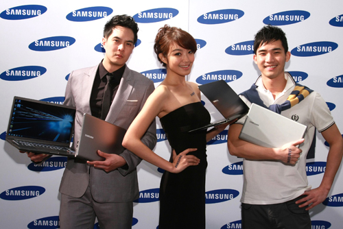 Samsung 全系列筆記型電腦 氣勢登台